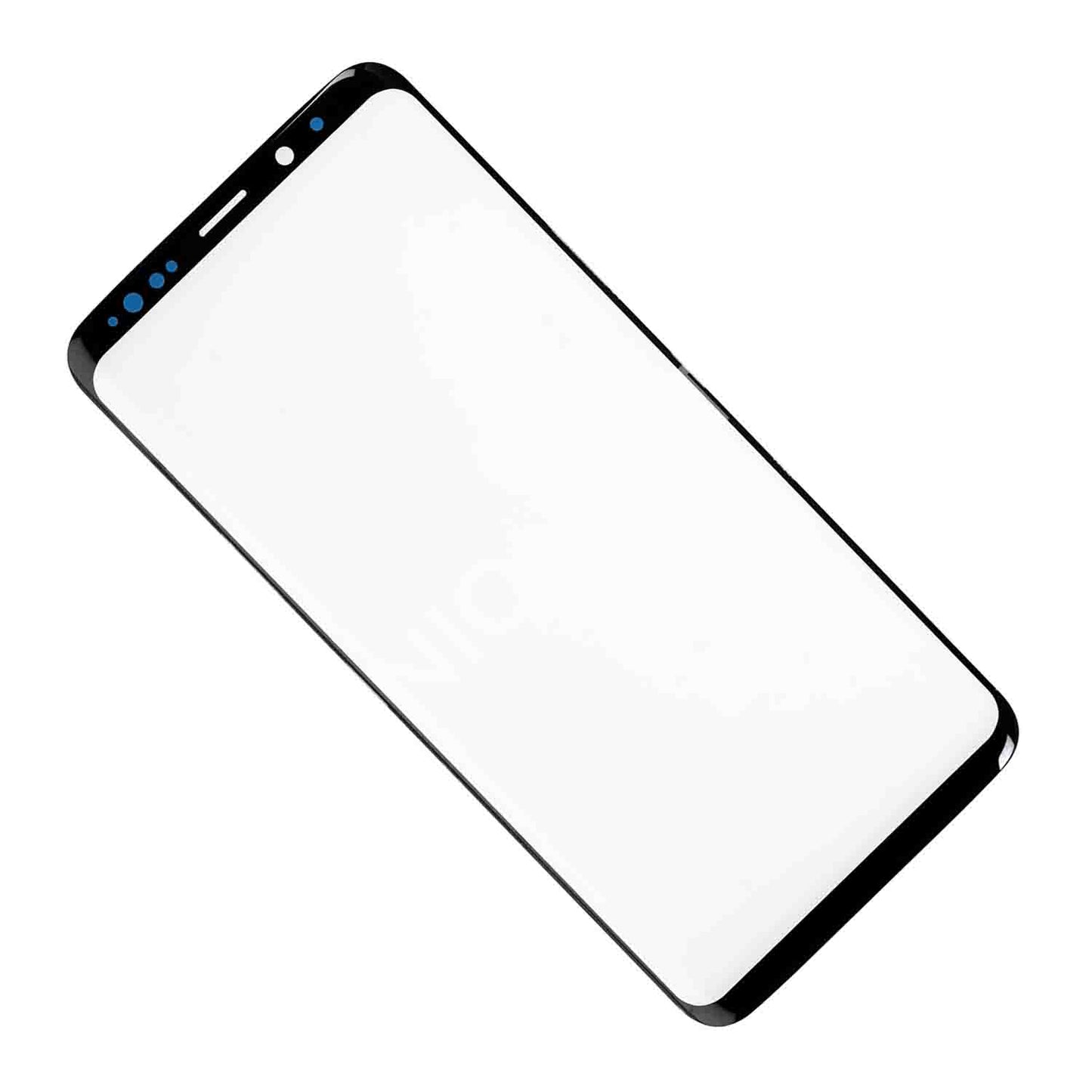 REPLACEMENT FOR SAMSUNG GALAXY S9 PLUS FRONT GLASS LENS - BLACK