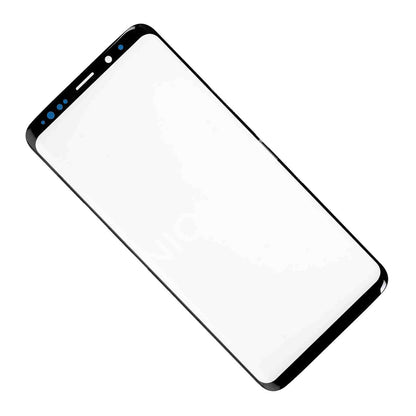 REPLACEMENT FOR SAMSUNG GALAXY S9 PLUS FRONT GLASS LENS - BLACK