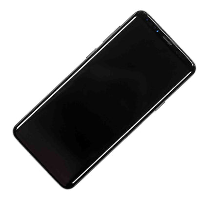 REPLACEMENT FOR SAMSUNG GALAXY S9 PLUS SM-965 LCD SCREEN DIGITIZER ASSEMBLY WITH FRAME - BLACK