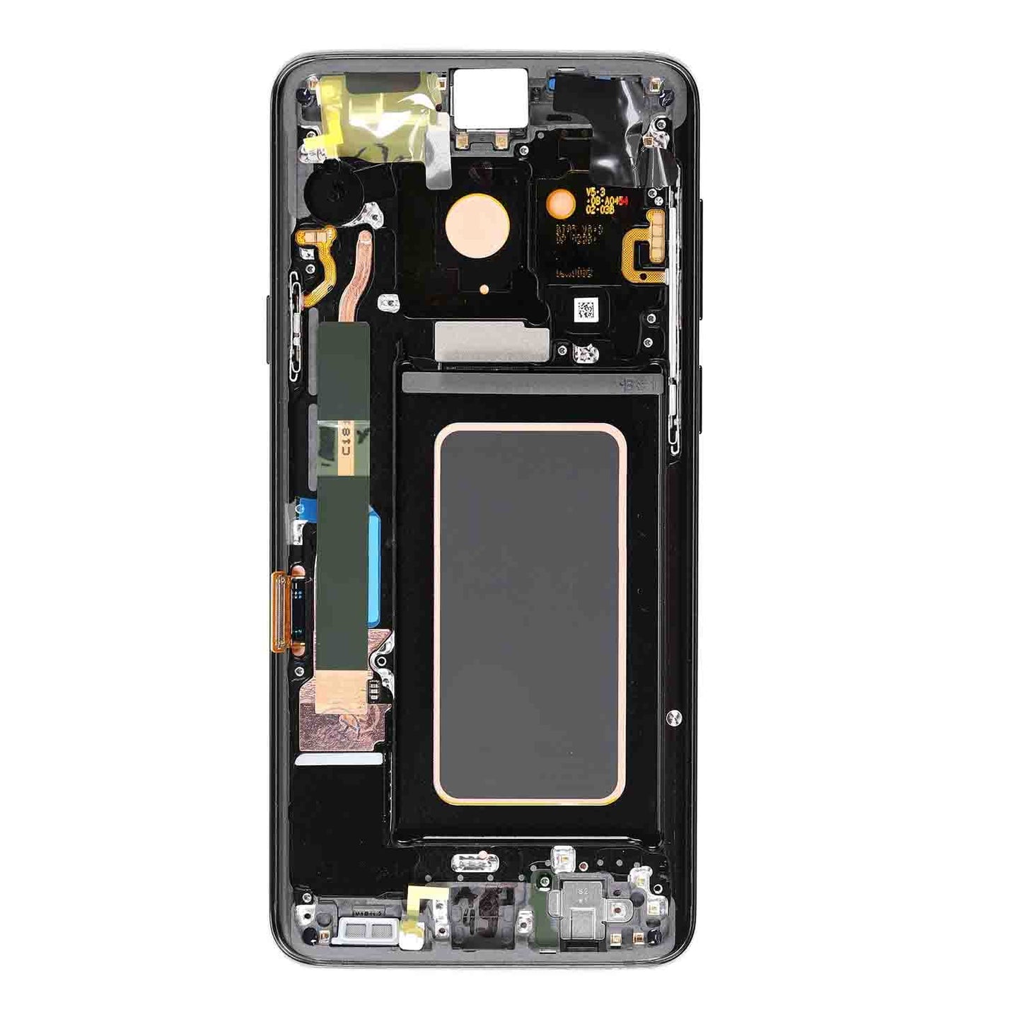 REPLACEMENT FOR SAMSUNG GALAXY S9 PLUS SM-965 LCD SCREEN DIGITIZER ASSEMBLY WITH FRAME - BLACK