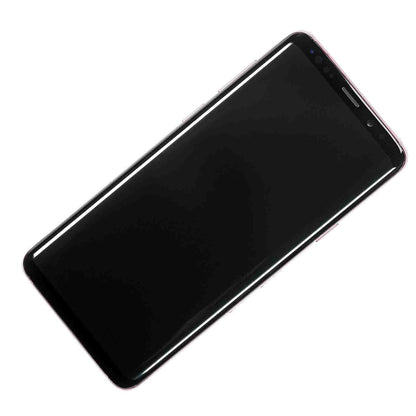 REPLACEMENT FOR SAMSUNG GALAXY S9 PLUS SM-965 LCD SCREEN DIGITIZER ASSEMBLY WITH FRAME - PURPLE
