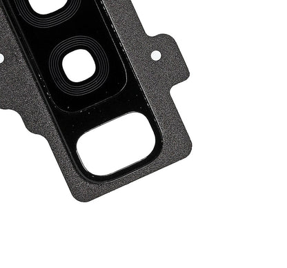 REPLACEMENT FOR SAMSUNG GALAXY S9 PLUS SM-G965 REAR CAMERA HOLDER WITH LENS - BLACK