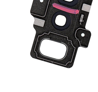 REPLACEMENT FOR SAMSUNG GALAXY S9 PLUS SM-G965 REAR CAMERA HOLDER WITH LENS - BLACK