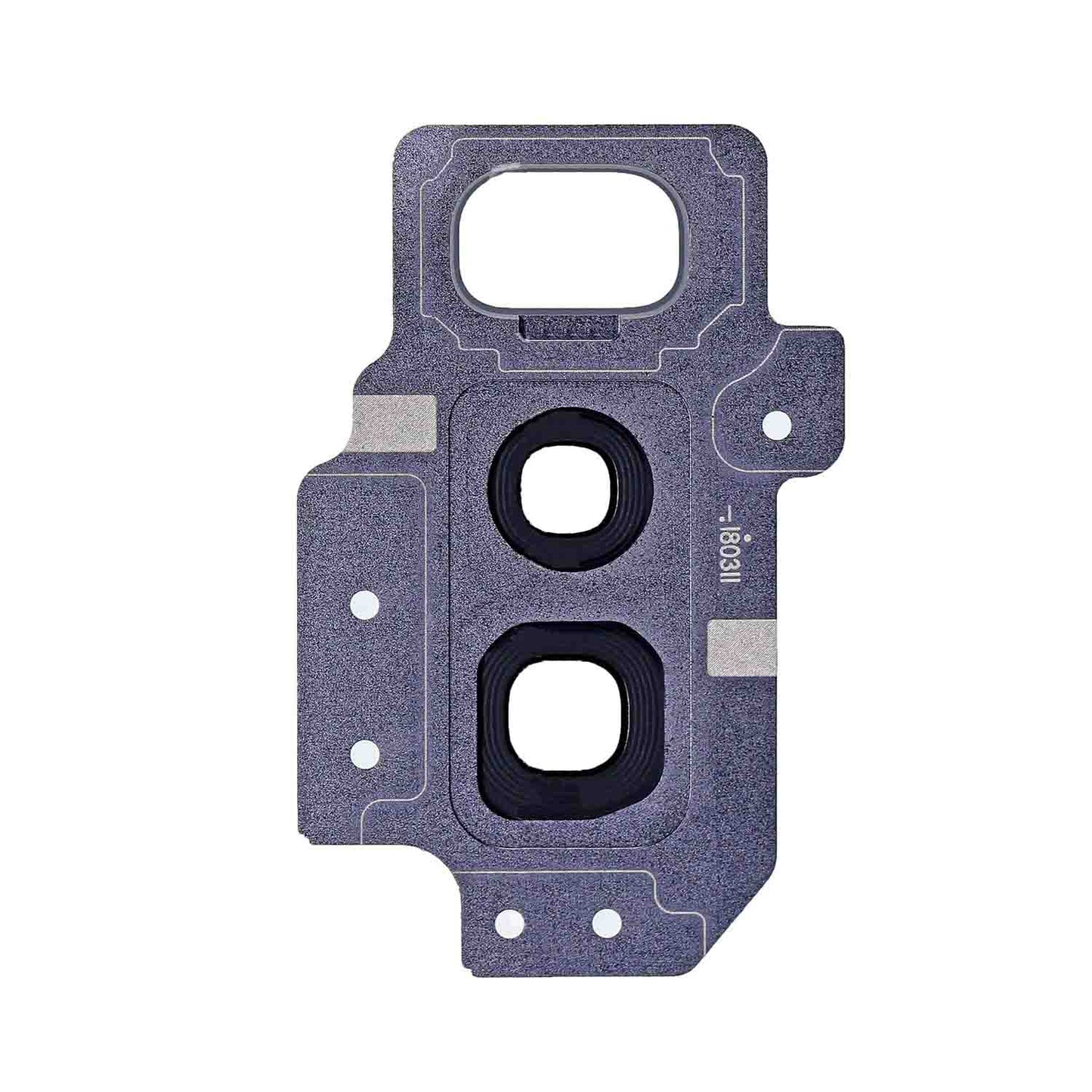 REPLACEMENT FOR SAMSUNG GALAXY S9 PLUS SM-G965 REAR CAMERA HOLDER WITH LENS - BLUE