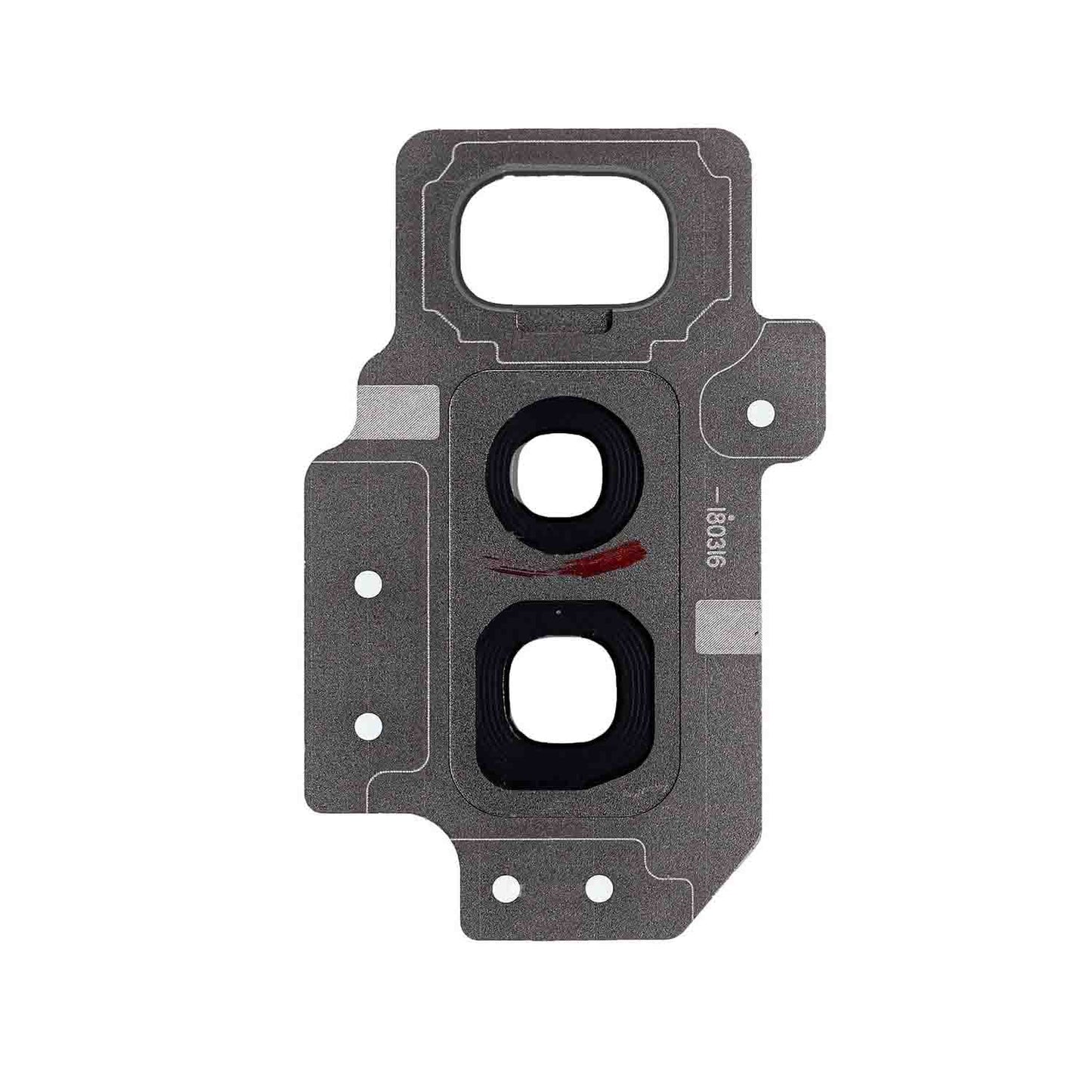 REPLACEMENT FOR SAMSUNG GALAXY S9 PLUS SM-G965 REAR CAMERA HOLDER WITH LENS - GREY