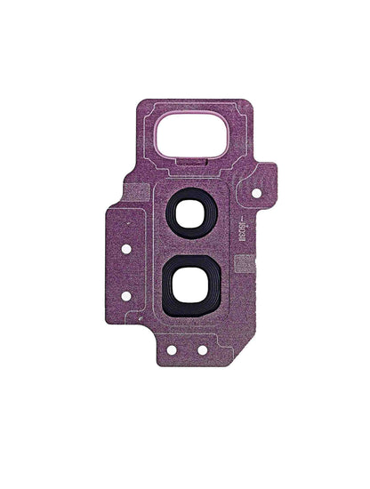 REPLACEMENT FOR SAMSUNG GALAXY S9 PLUS SM-G965 REAR CAMERA HOLDER WITH LENS - PURPLE