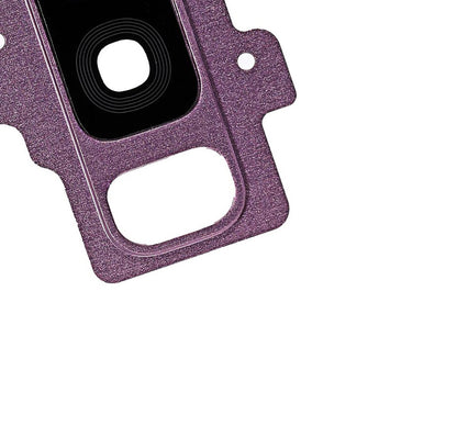 REPLACEMENT FOR SAMSUNG GALAXY S9 PLUS SM-G965 REAR CAMERA HOLDER WITH LENS - PURPLE