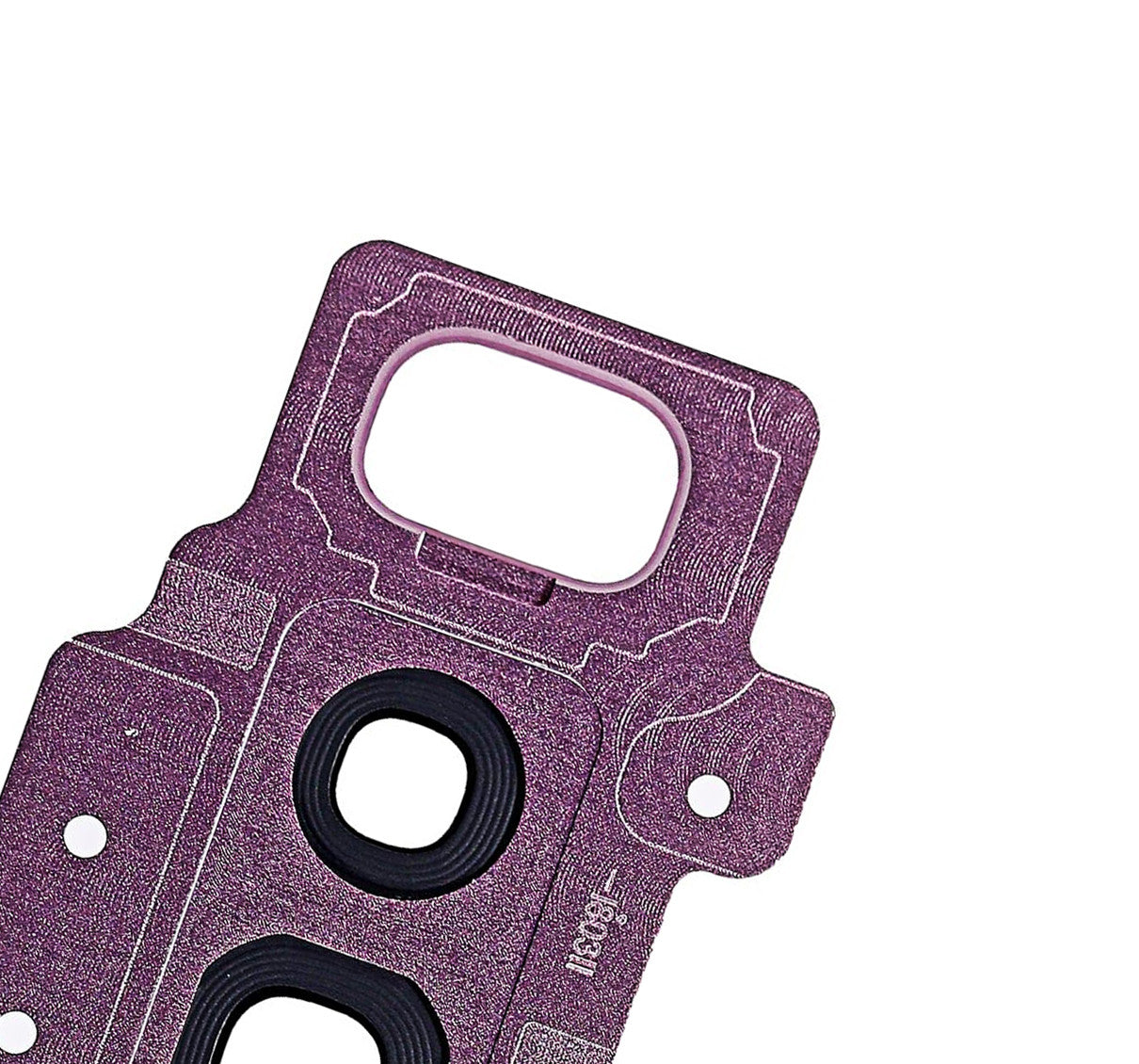 REPLACEMENT FOR SAMSUNG GALAXY S9 PLUS SM-G965 REAR CAMERA HOLDER WITH LENS - PURPLE