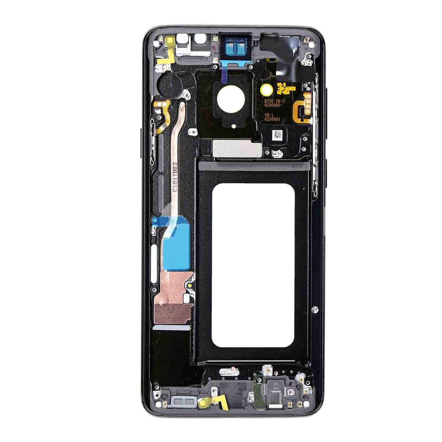 REPLACEMENT FOR SAMSUNG GALAXY S9 PLUS SM-G965 REAR HOUSING FRAME - BLACK