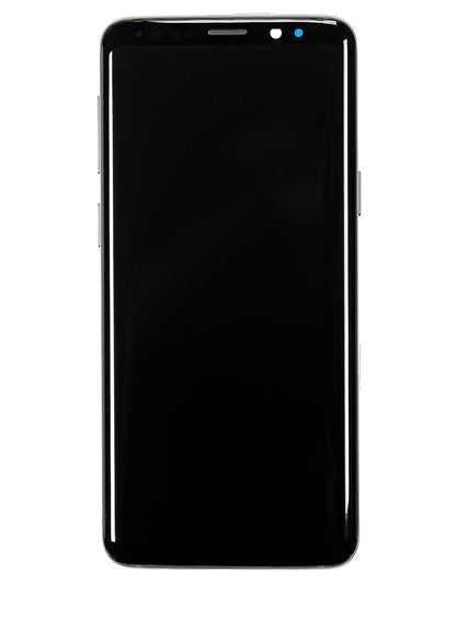 REPLACEMENT FOR SAMSUNG GALAXY S9 SM-960 LCD SCREEN DIGITIZER ASSEMBLY WITH FRAME - GREY