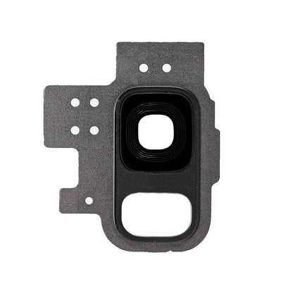 REPLACEMENT FOR SAMSUNG GALAXY S9 SM-G960 REAR CAMERA HOLDER WITH LENS - GREY