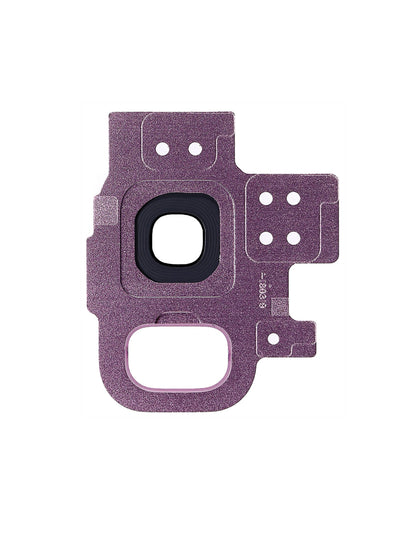 REPLACEMENT FOR SAMSUNG GALAXY S9 SM-G960 REAR CAMERA HOLDER WITH LENS - PURPLE