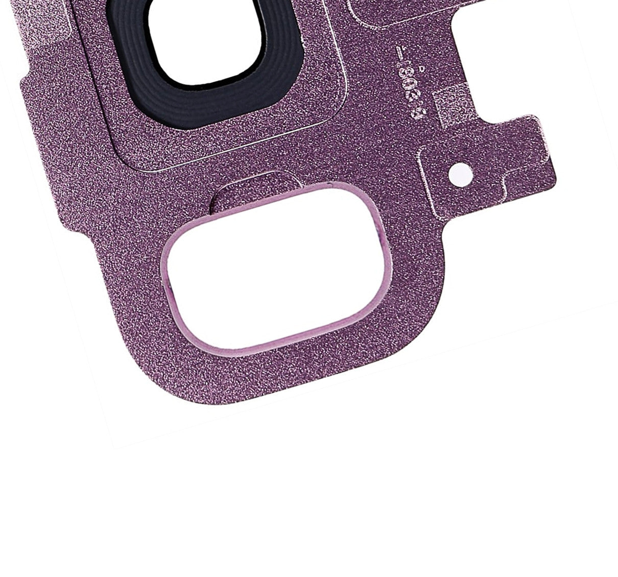 REPLACEMENT FOR SAMSUNG GALAXY S9 SM-G960 REAR CAMERA HOLDER WITH LENS - PURPLE
