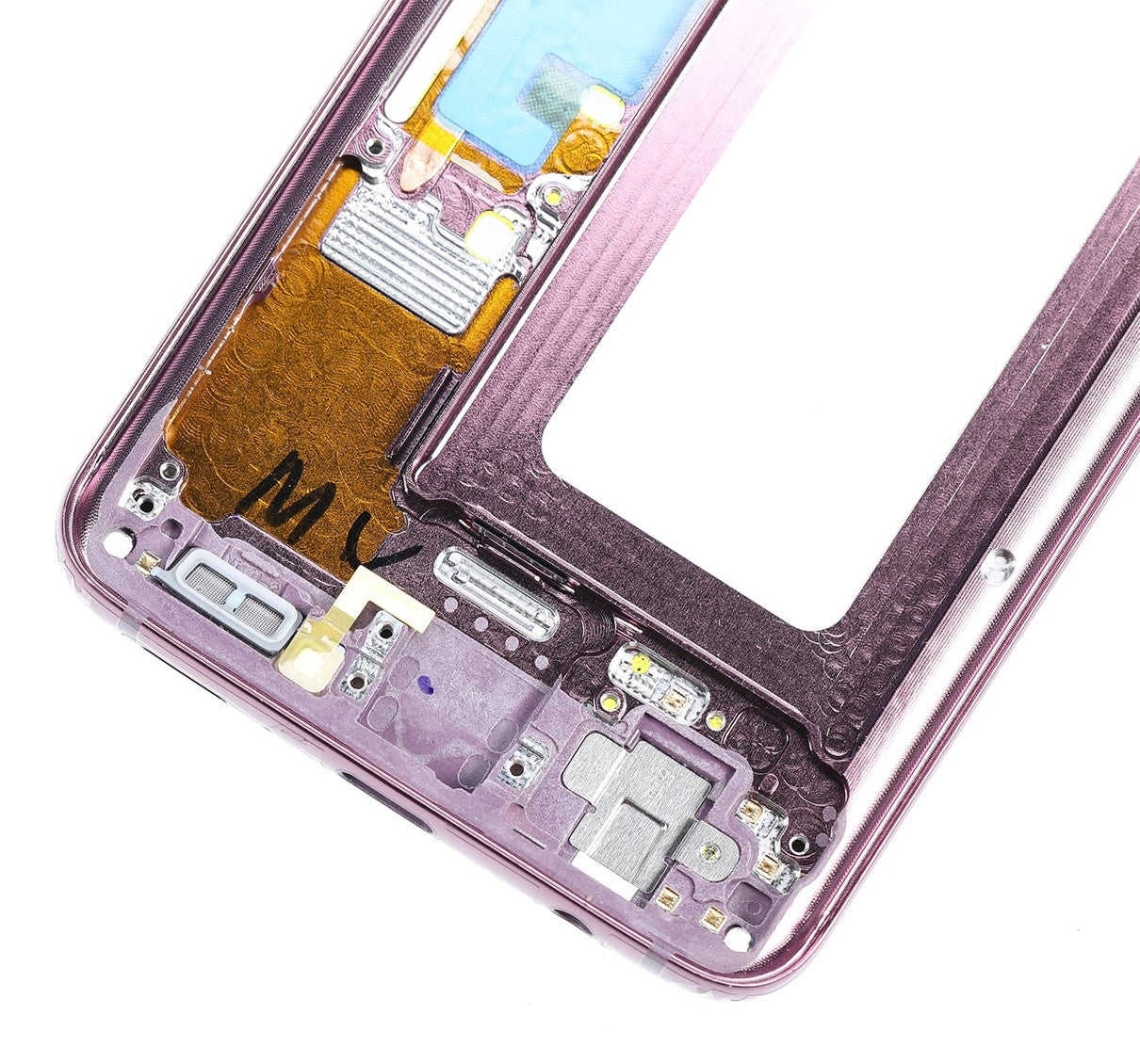 REPLACEMENT FOR SAMSUNG GALAXY S9 SM-G960 REAR HOUSING FRAME - PURPLE